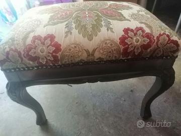 Poltrona con  poggiapiedi