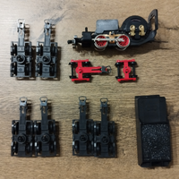 Ricambi trenino Lima H0 1:87 carrelli tender
