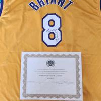 Maglia Bryant  e Jordan autografate  con COA