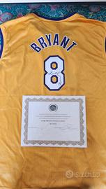 Maglia Bryant  e Jordan autografate  con COA