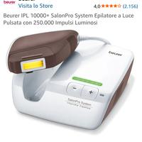 Epilatore Laser a luce pulsata beurer IPL 10000+