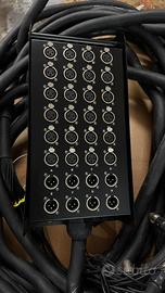 Ciabatta audio 32 canali XLR