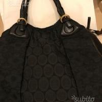 Maliparmi Originale Borsa in Tessuto Grigio scuro