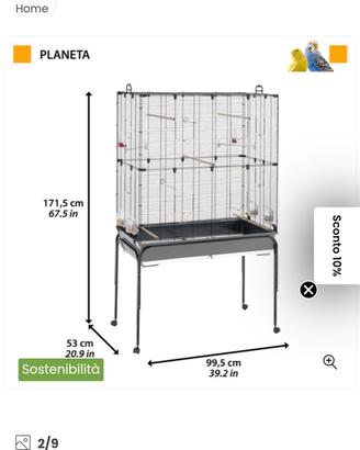 gabbia Planeta Ferplast