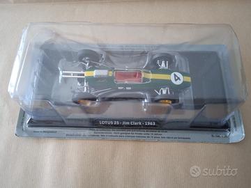LOTUS 25 JIM CLARK 1963 LEGGENDARIE AUTO DA CORSA