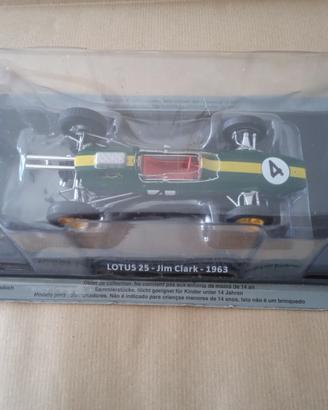 LOTUS 25 JIM CLARK 1963 LEGGENDARIE AUTO DA CORSA