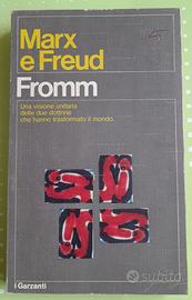Libro Marx e Freud - Eric Fromm - ed. Garzanti