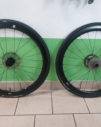 Coppia Ruote Giant SLR2 Carbonio