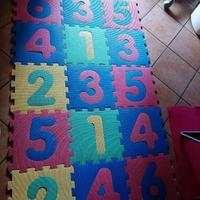 TAPPETO QUADROTTI BAMBINI