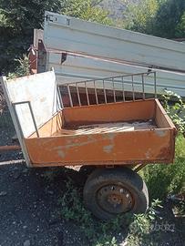 carello per motocoltivatore 