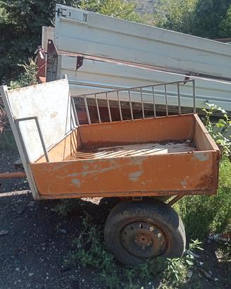 carello per motocoltivatore 