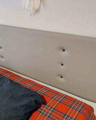 testiera letto matrimoniale da parete
