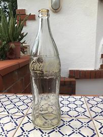 32 bottiglie vetro COCACOLA/PEPSI '60 vintage rare
