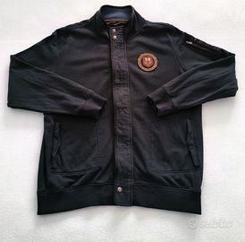 Felpa PME Legend Nera Zip - Taglia XL Uomo Ottime