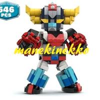 GOLDRAKE Grendizer Robot figure 546pz tipo Lego
