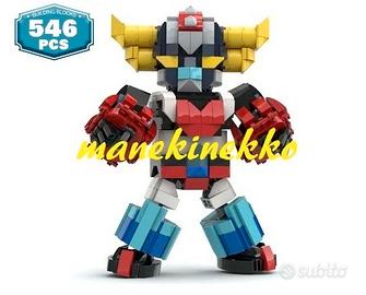 GOLDRAKE Grendizer Robot figure 546pz tipo Lego
