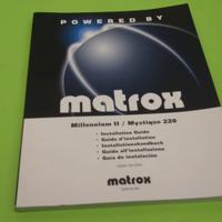 Guida all'installazione di Matrox Millennium II /