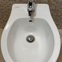 WC + bidet Dolomite con cassetta esterna SIAMP