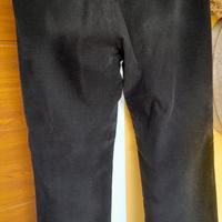 Pantaloni velluto nero