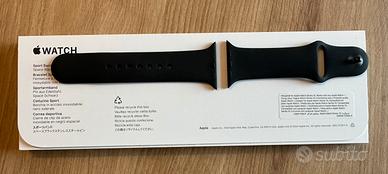 Cinturino NUOVO Apple Watch sport S/M-42mm nero