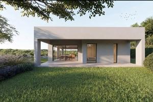 Terreno edificabile e progetto villa approvato