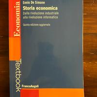Storia economica quinta edizione Ennio De Simone
