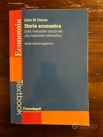 Storia economica quinta edizione Ennio De Simone