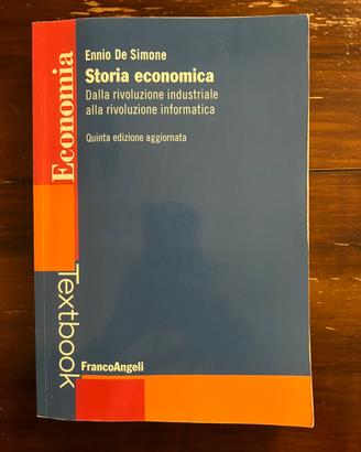 Storia economica quinta edizione Ennio De Simone