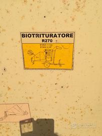 Biotrituratore negri r270d