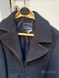 Cappotto Liu jo lana tg 40 blu