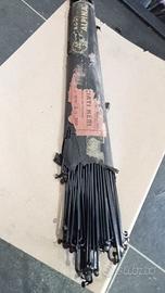 Raggi Alpina verniciati neri da 2,5 è 3mm