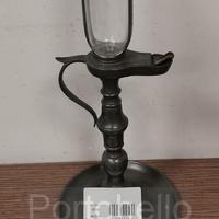 Codice: 267816 ANTICO OROLOGIO CON LAMPADA A OLIO