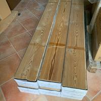 Parquet  15x 19x 190 in larice austriaco 17,35 mq
