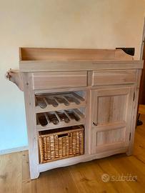 Carrello piano cucina
