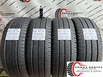 4 PNEUMATICI 215/70 R15C CONTINENTAL ESTIVE