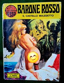 Fumetto erotico Guerra e Sesso n.7 Raro-1973