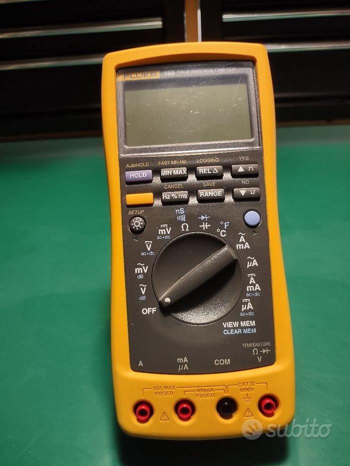 Multimetro Digitale Fluke 177 True RMS - 6000 Punti, CAT IV 600V, Misura Capacità E Frequenza - Foto 6