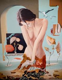 Quadro pittura surrealista