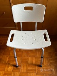 Sedia doccia anziano