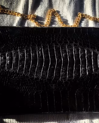 Borsa in Vera Pelle di Coccodrillo con certificato