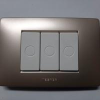 Master Mix placca 3 posti sahara