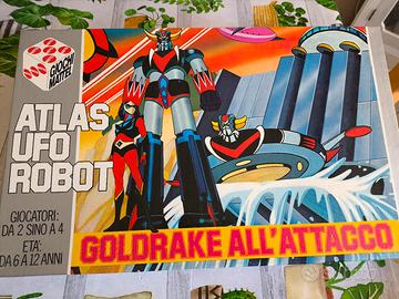 Goldrake all' attacco Mattel gioco da tavolo 1978