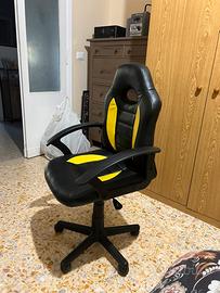 Sedia gaming bambino