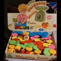 LOTTO ESPOSITORE CON GOMME DA CANCELLARE VINTAGE