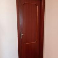 Porte in legno tamburato colore mogano