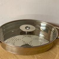 Vaporiera ovale MEPRA acciaio inox