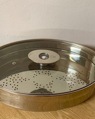 Vaporiera ovale MEPRA acciaio inox