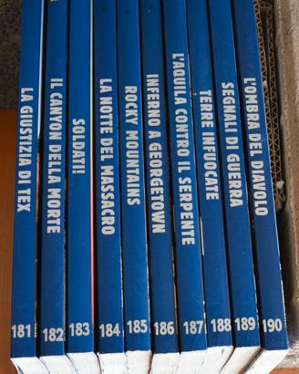 TEX collezione storica a colori dal  181 al 210