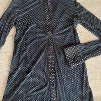 camicetta intrend blu a pois