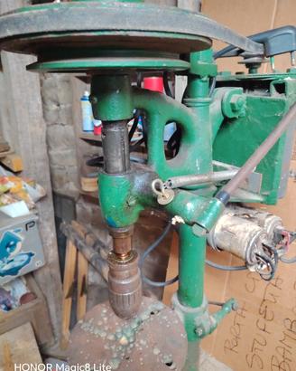 trapano a colonna vintage